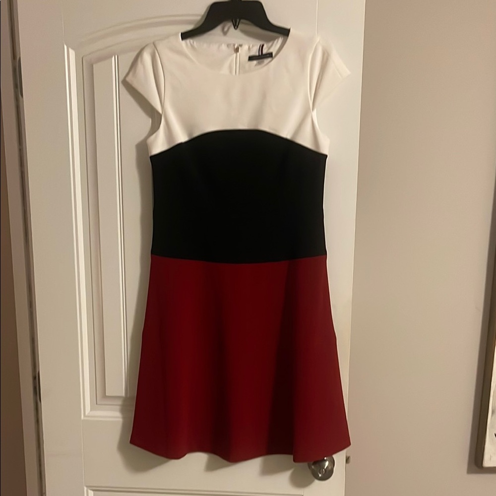 Tommy Hilfiger Color Block Dress NWOT